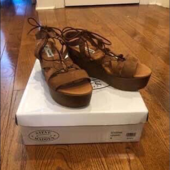 Steve Madden - Sevona Cognac - size 8 - Leather upper - great condition - Picture 4 of 7